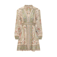 [Zimmermann] Long sleeve dress FW26 0932DSS264 SATF
