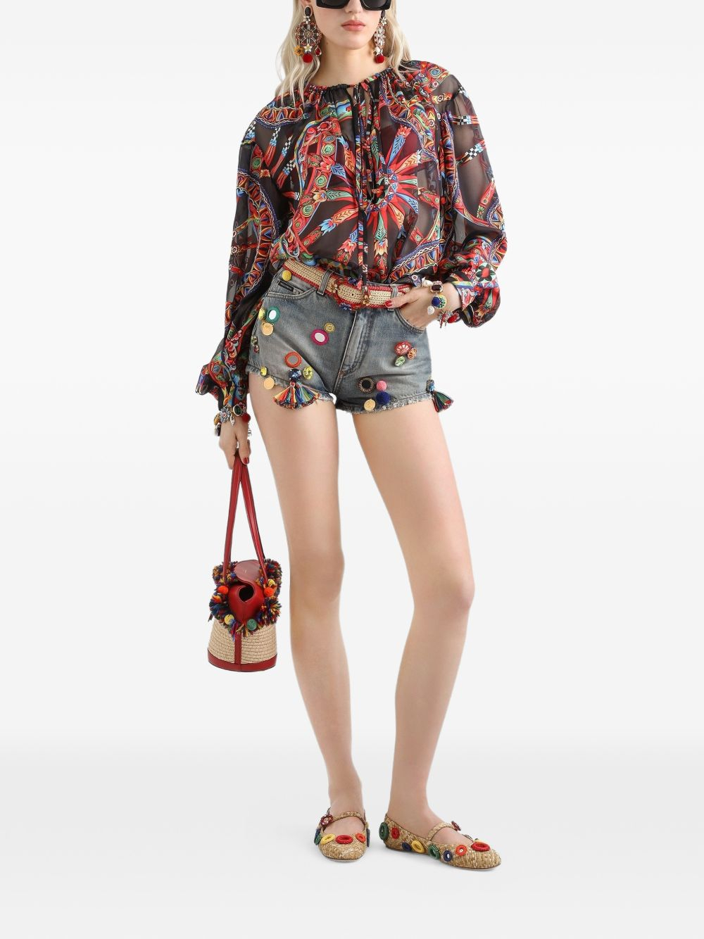 [Dolce & Gabbana] Blouse FW26 F7BR1T FSTB5 HN6FN