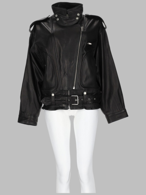 [Isabel Marant] Leather Jacket FW26 VE0744FA_D3B04I01BK