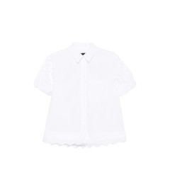 [Simone Rocha] Shirts Short Sleeve FW26 5463 1287 WHITE