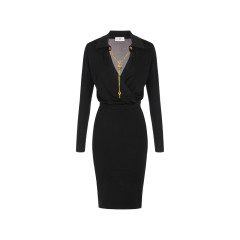 [ELISABETTA FRANCHI] Sleeveless dress FW26 AM19S66E2  110