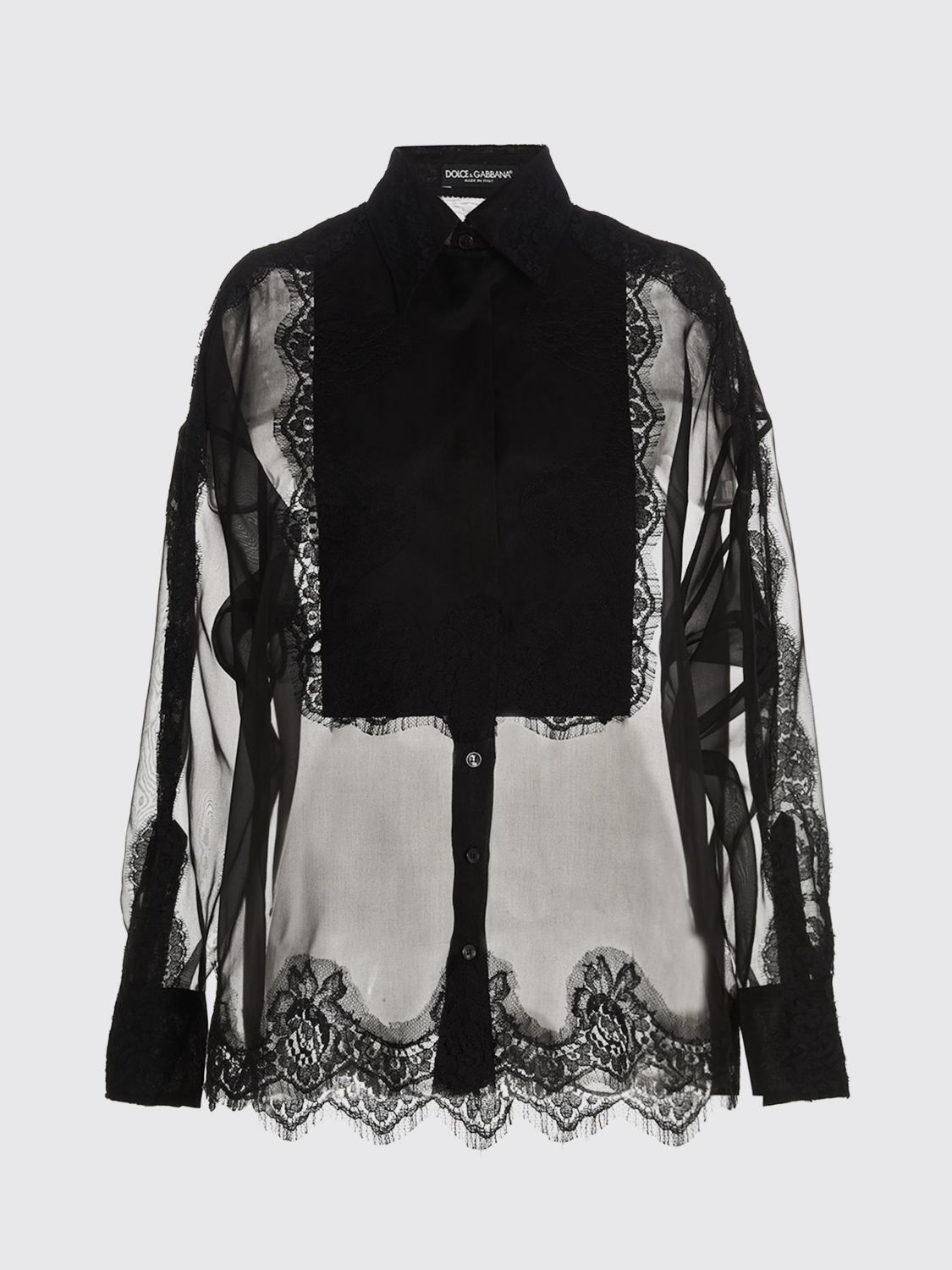 [Dolce & Gabbana] Shirts Long Sleeve SS26 F5Q31TFU1BU N0000