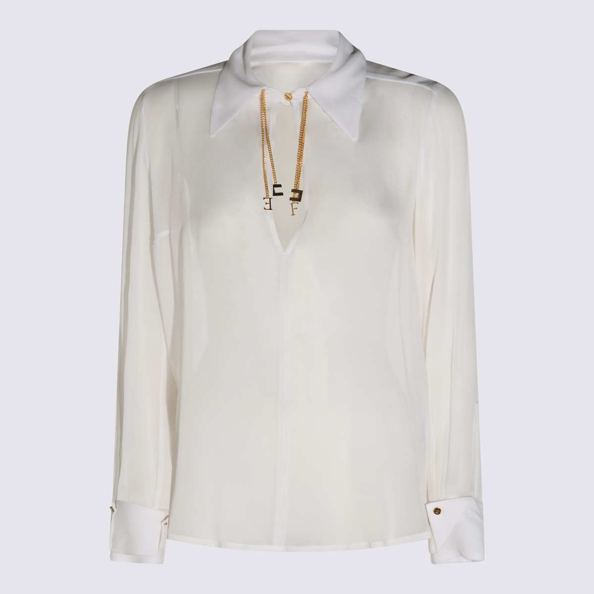 [ELISABETTA FRANCHI] Shirts Long Sleeve FW26 CA19466E2360