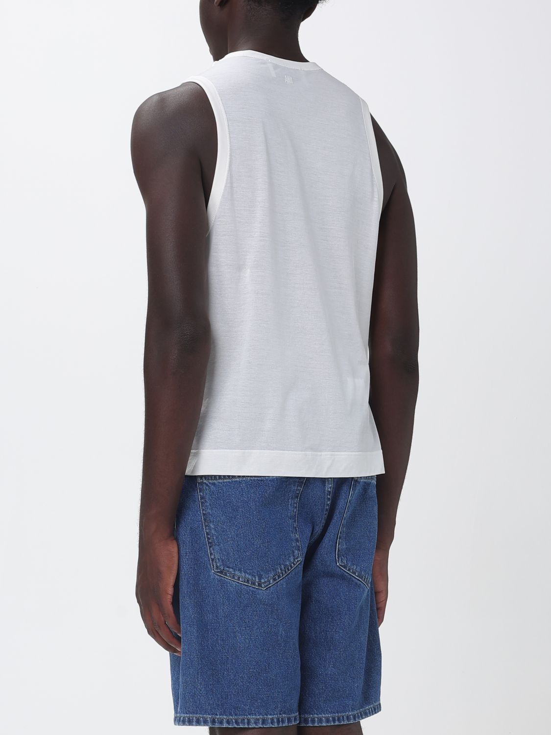 [Ami Paris] T-shirts Sleeveless SS26 HTP820JE0211 136