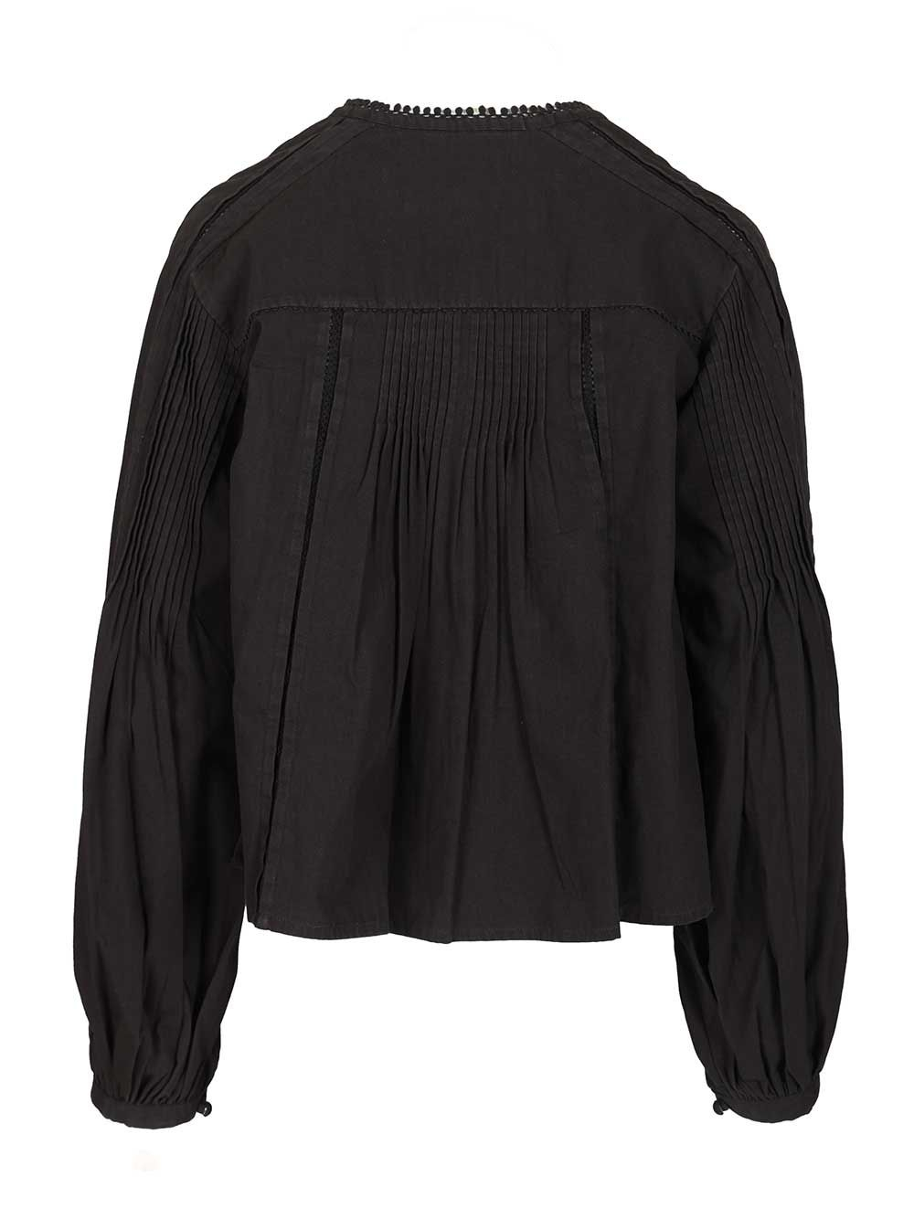 [Isabel Marant] Blouse SS26 26PCH0308FA-D1I02I01BK