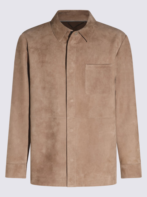 [Canali] Leather Jacket FW26 O70507LE00281702
