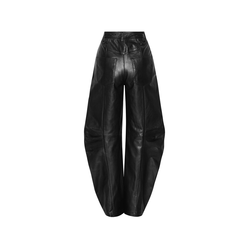 [ROTATE] Trousers FW26 116170100 LEATHER CA 100