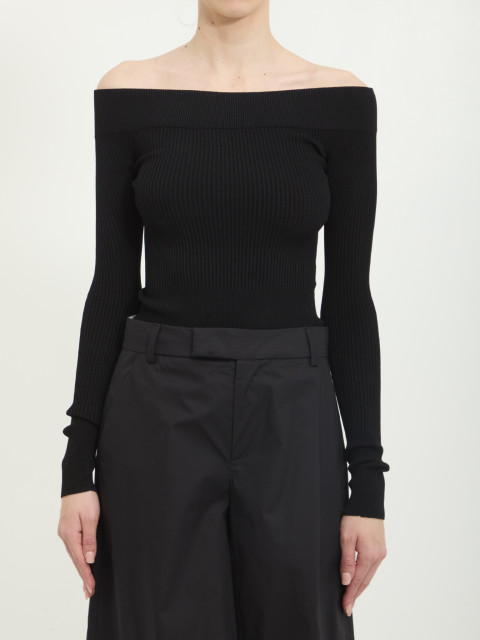 [Alaia] T-shirts Long Sleeve FW26 AA9B0342K017A__995