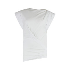[Marant Etoile] T-shirts Short Sleeve SS25 25PTS0207FAA1N41I_20WH