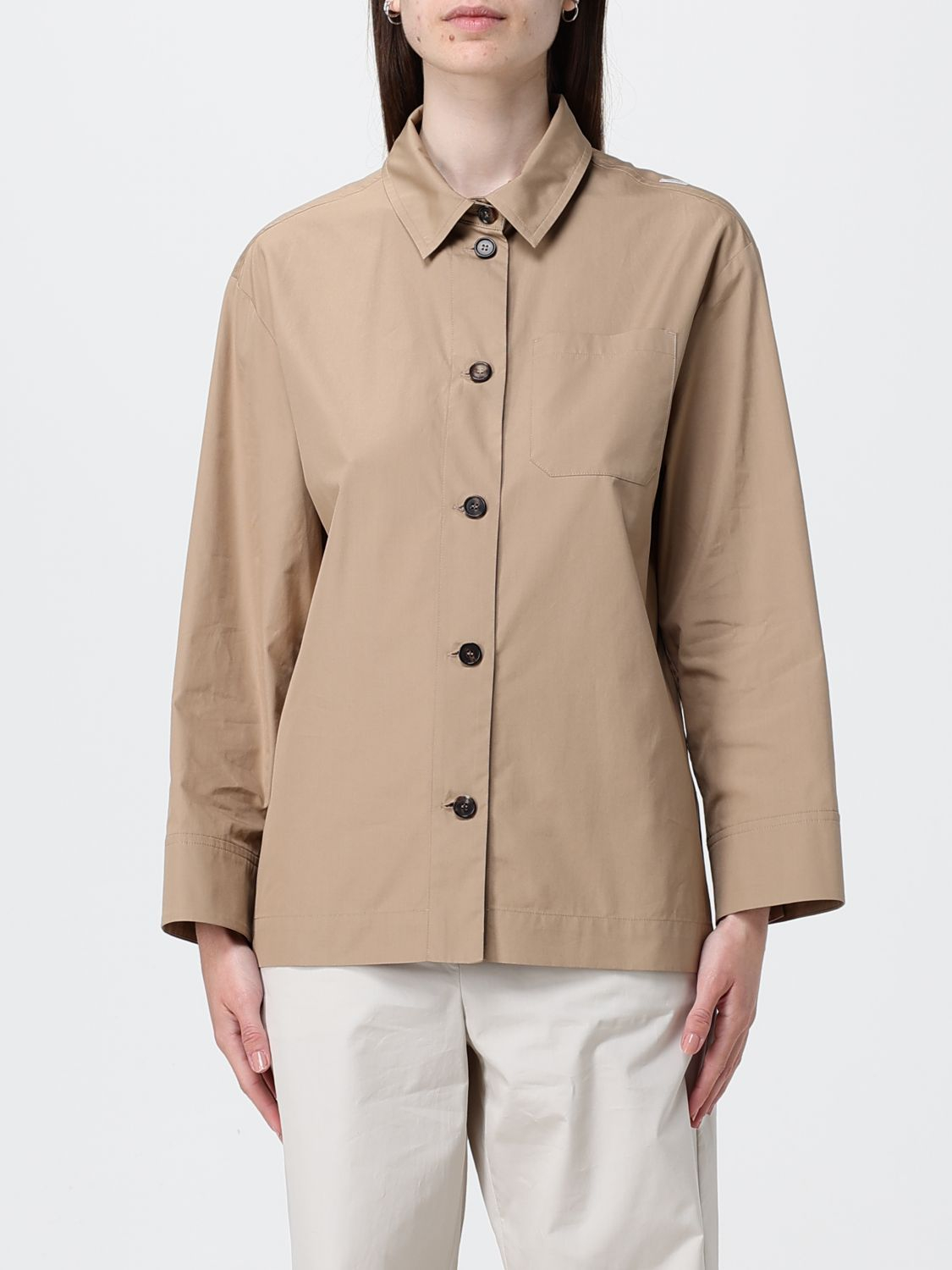 [S Max Mara] Shirts Long Sleeve SS26 2619111083600 022