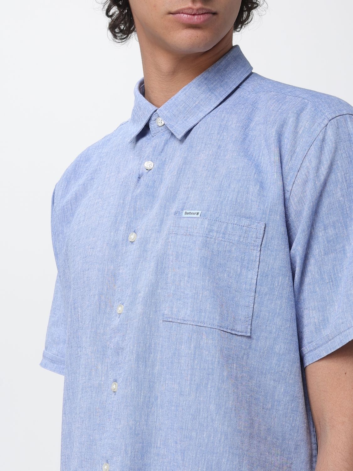[Barbour] Shirts Short Sleeve SS26 MSH5093 BL33