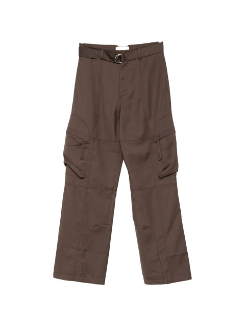 [THE FRANKIE SHOP] Trousers FW26 KELLY PANTALONE BROWN