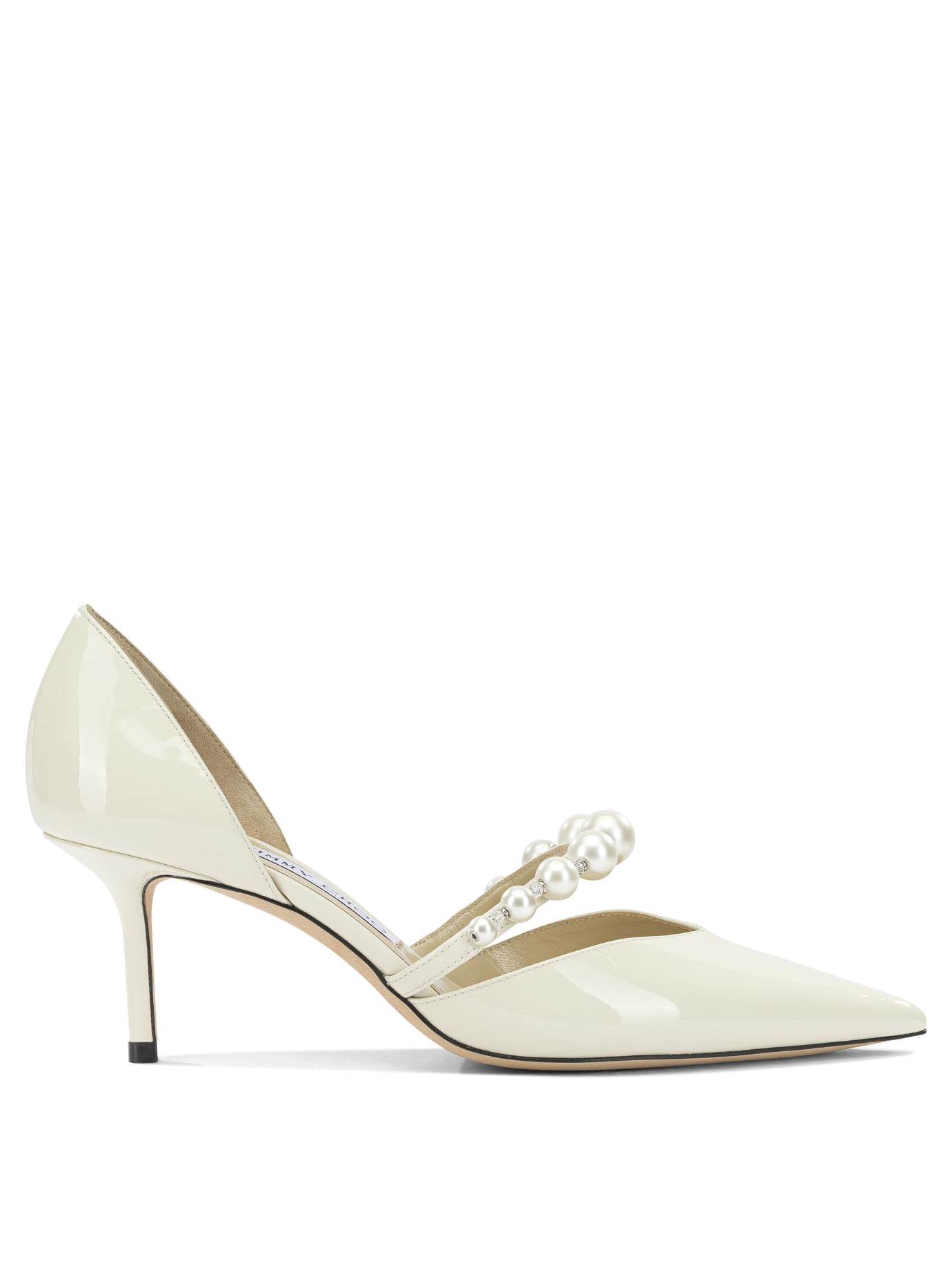 [Jimmy Choo] Pumps FW26 AURELIE 65XKMLATTE/WHITE