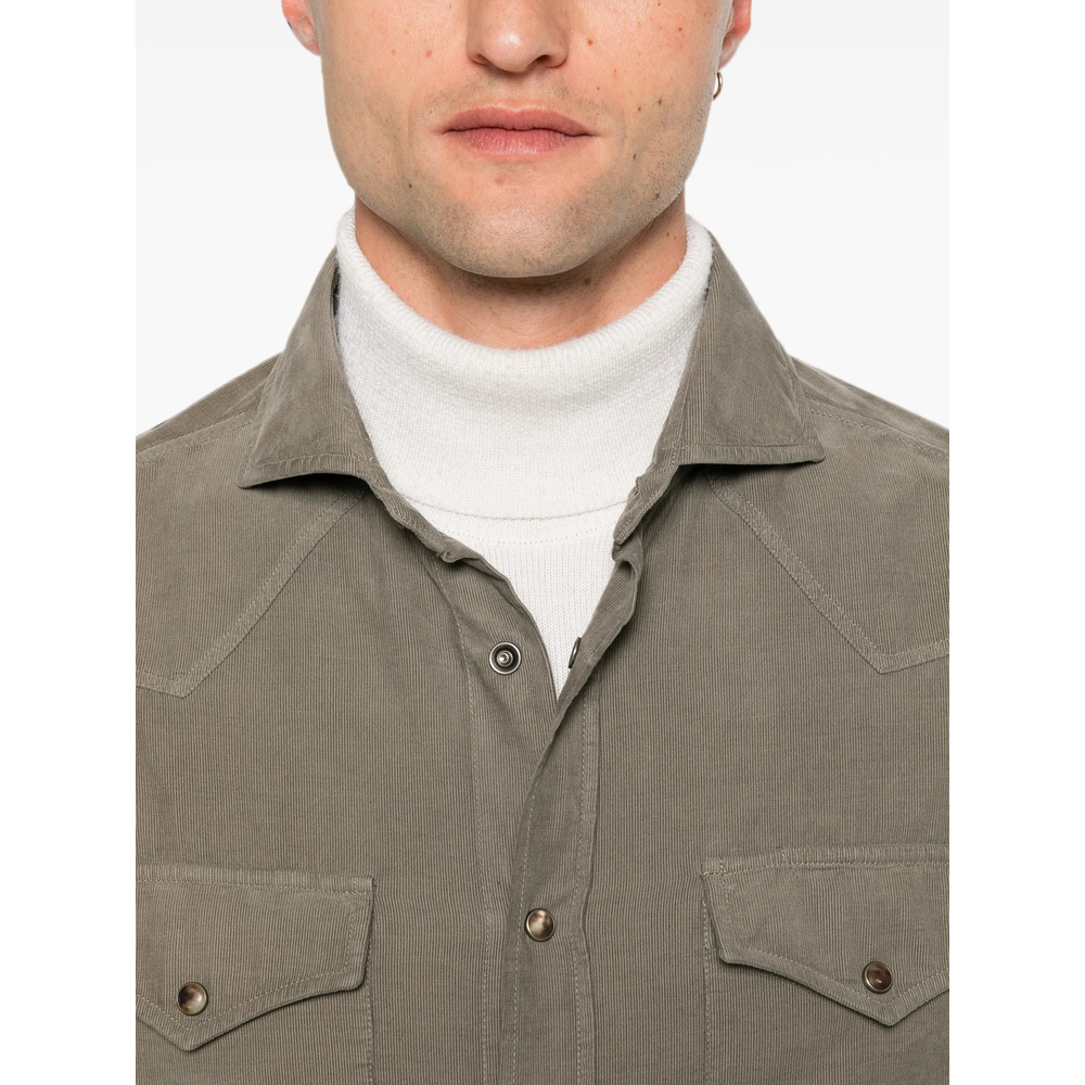 [Brunello Cucinelli] Shirts Long Sleeve FW26 ML6884008  C6070