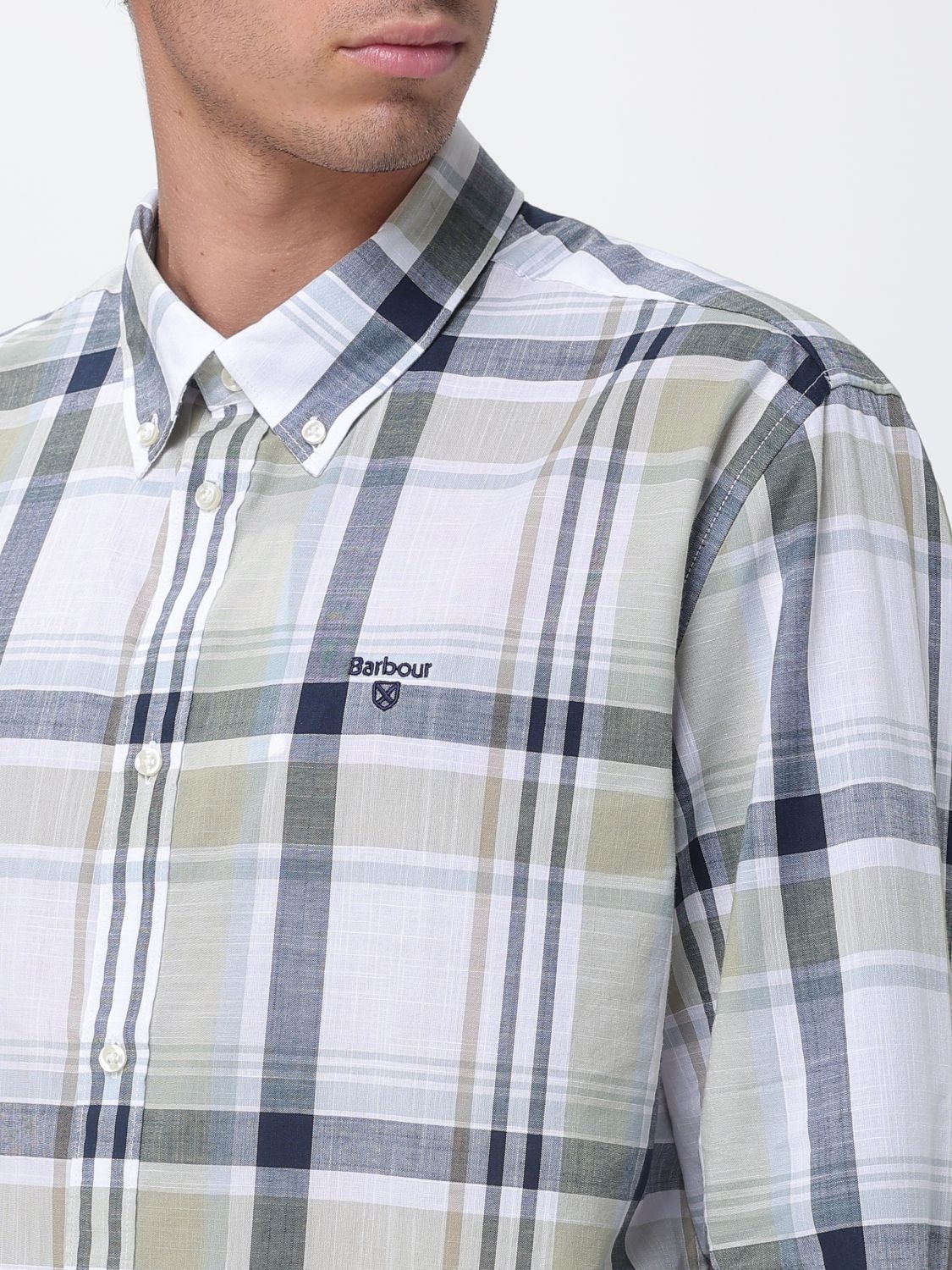 [Barbour] Shirts Long Sleeve SS26 MSH5295 GN34