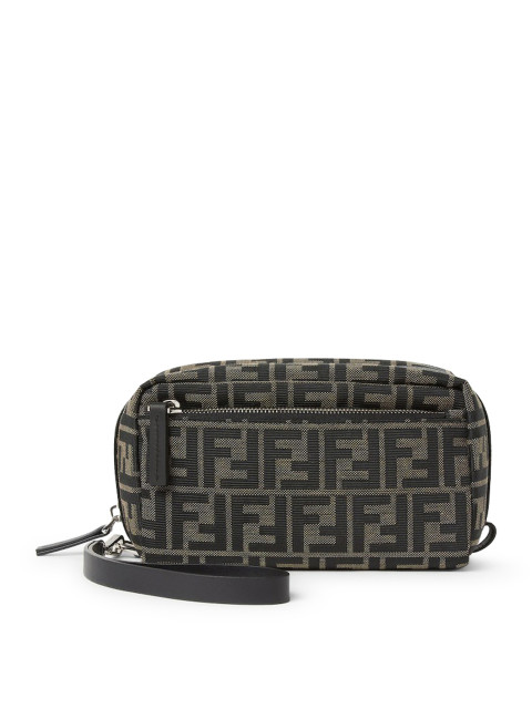 [Fendi] Pouch FW26 8N0216B16FF1PR4 TOBACCO MORO BLACK