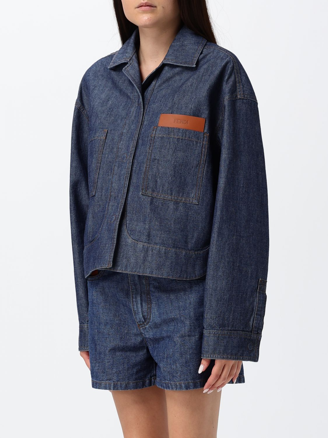[Fendi] Denim Jacket FW26 FLF861AW8H F0QB0