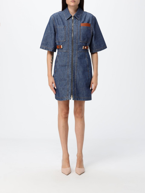 [Fendi] Short sleeve dress FW26 FLD576AW8H F0QB0
