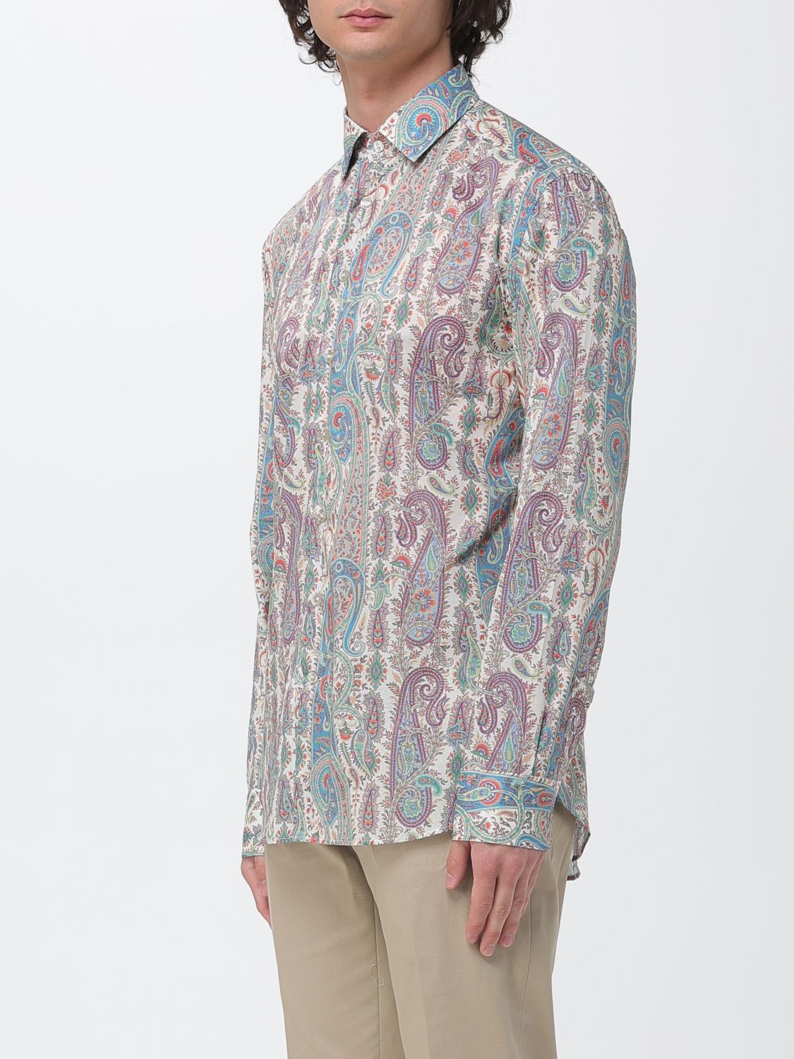 [Etro] Shirts Long Sleeve SS26 MRIB000199SA5P6 X0880