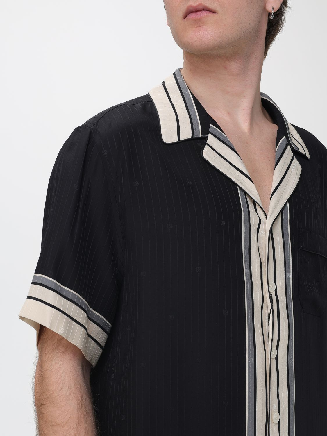 [Dolce & Gabbana] Shirts Short Sleeve SS26 G5LH3THI11T HN5WH