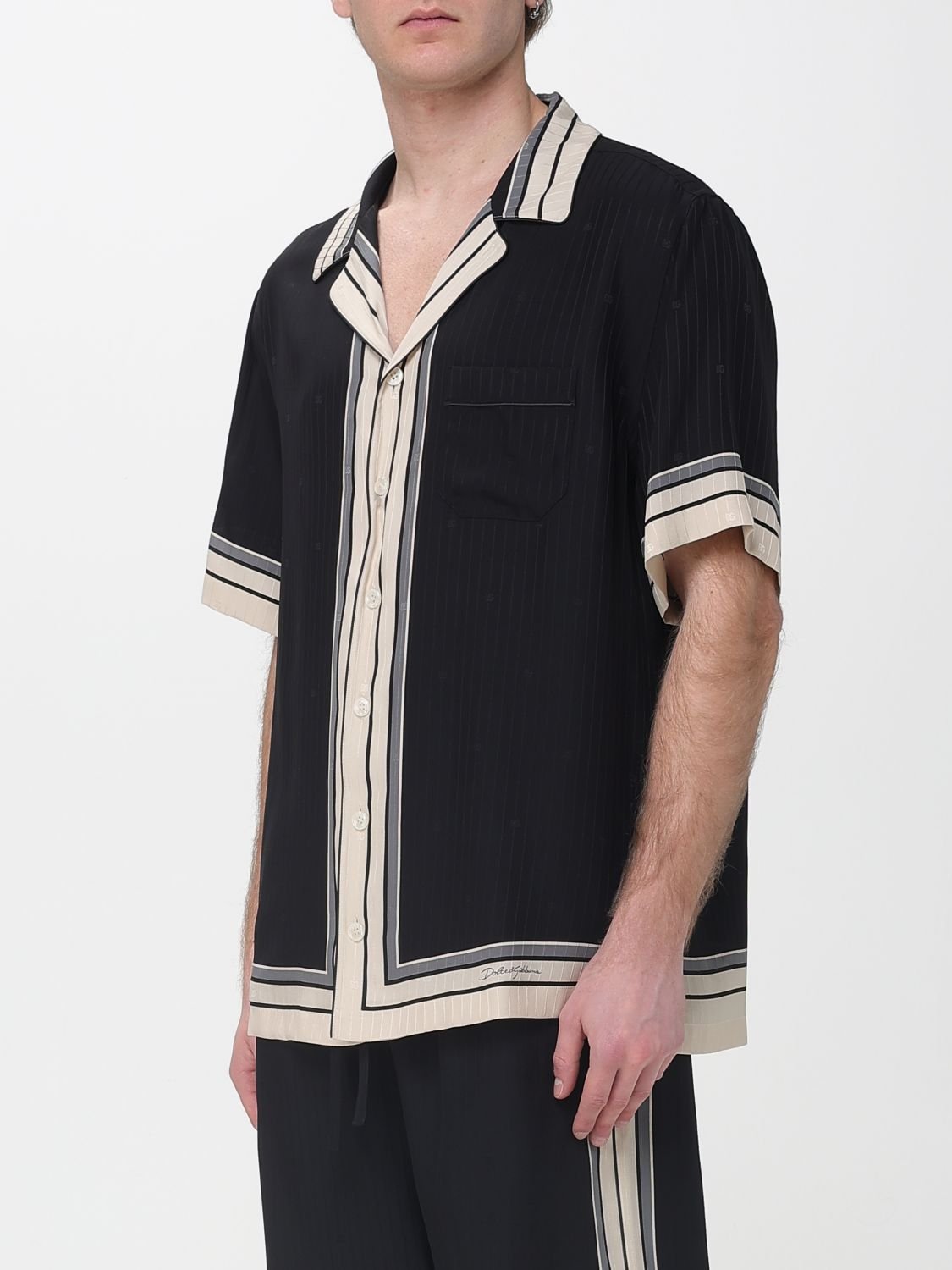 [Dolce & Gabbana] Shirts Short Sleeve SS26 G5LH3THI11T HN5WH