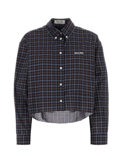[Miu Miu] Shirts Long Sleeve FW26 MK1659SOOO19U3 F057W