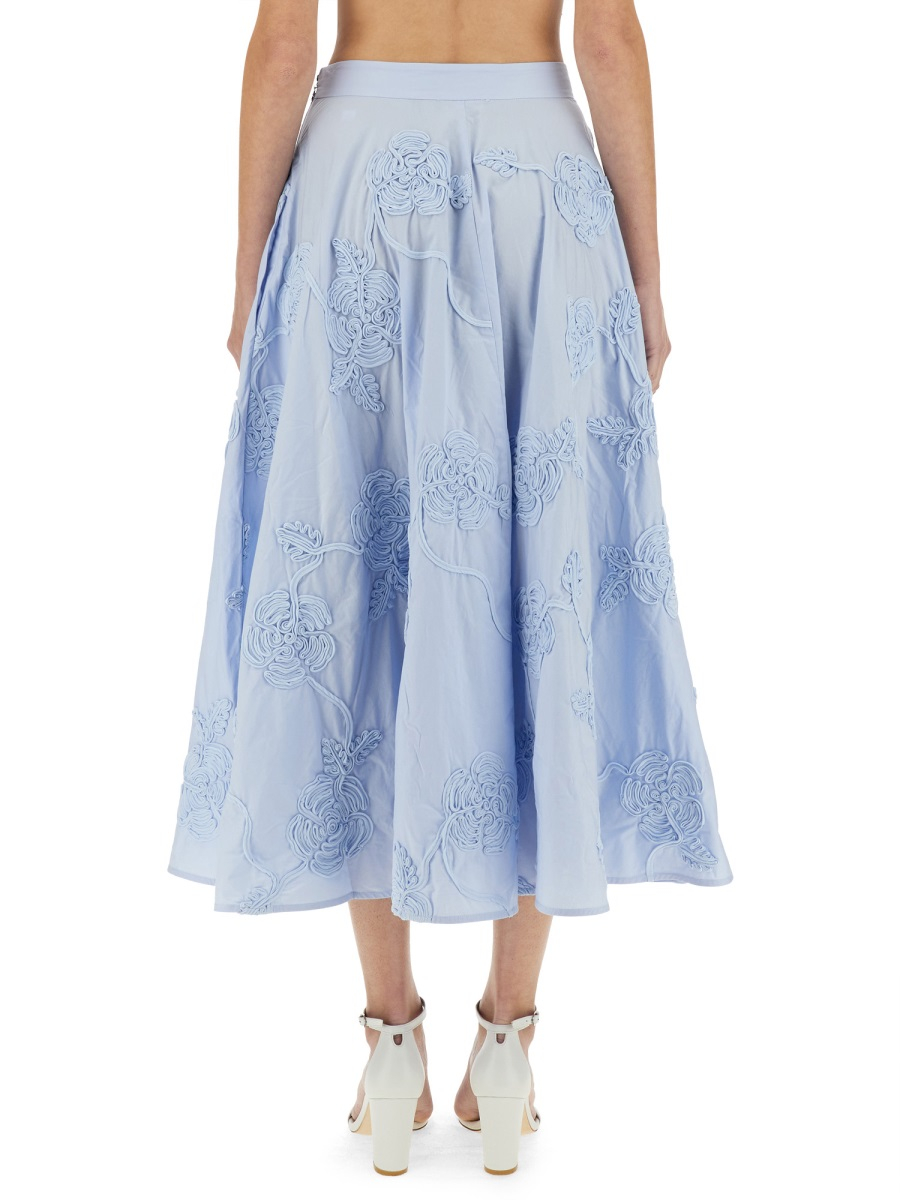 [Rotate Birger Christensen] Long skirt SS25 1135212322_BCR5332322