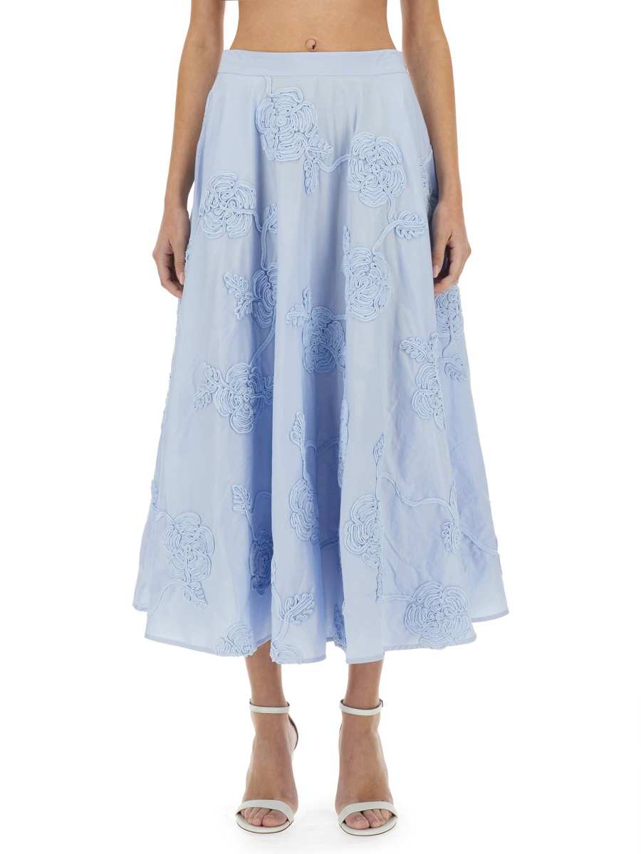 [Rotate Birger Christensen] Long skirt SS25 1135212322_BCR5332322