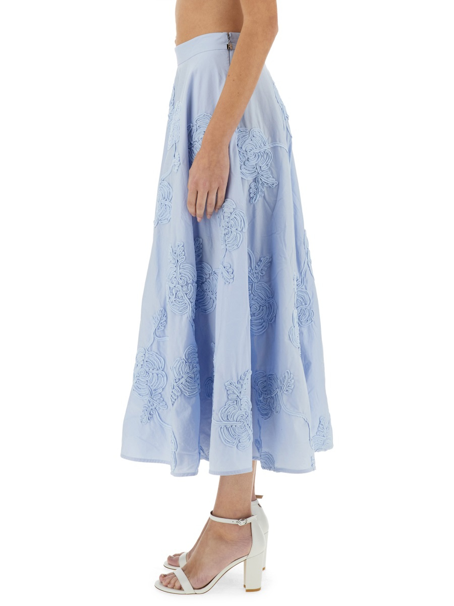 [Rotate Birger Christensen] Long skirt SS25 1135212322_BCR5332322