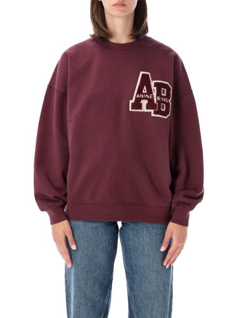[Anine Bing] Sweatshirt FW26 A0812601BGN28BURGUNDY