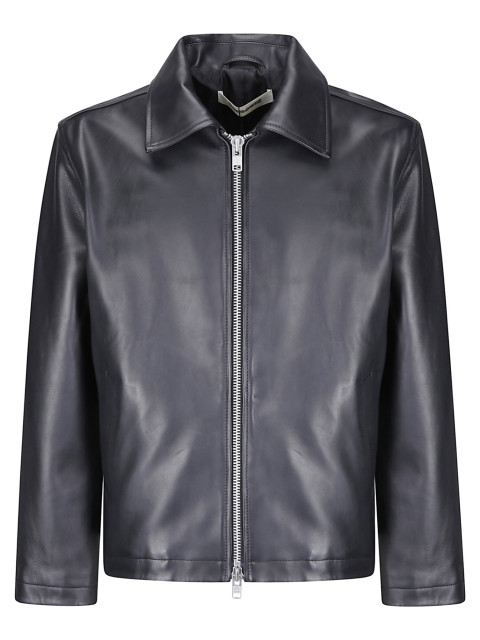 [Sunflower] Leather Jacket FW26 6027 BLACK