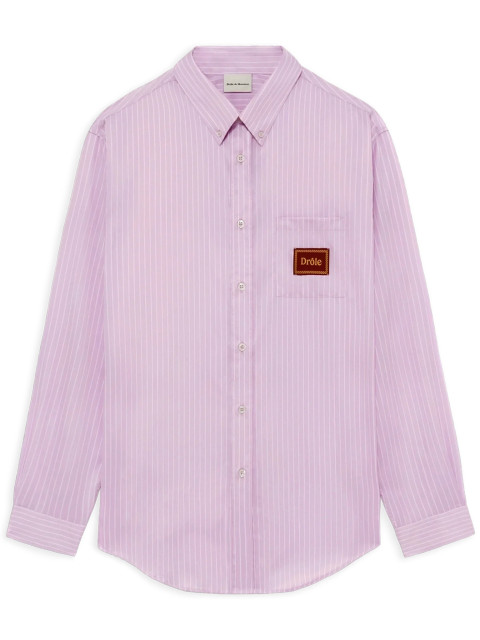 [DROLE DE MONSIEUR] Shirts Long Sleeve SS26 KSH240CO287LAV