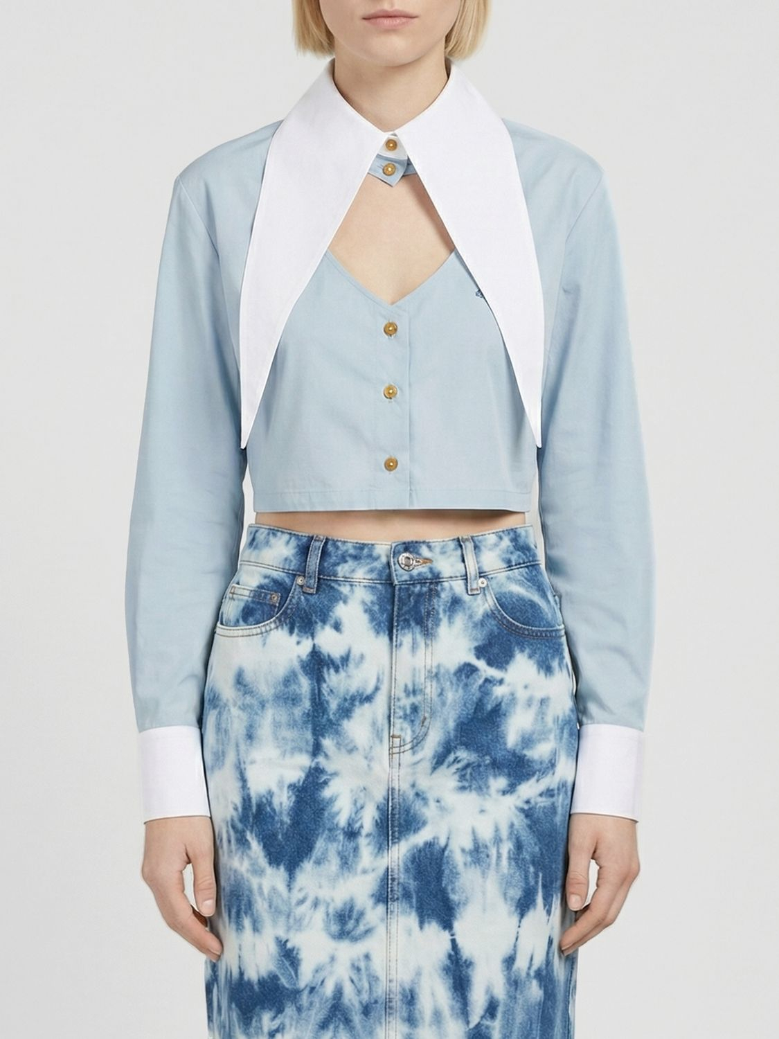 [Vivienne Westwood] Shirts Long Sleeve SS26 1501005UW009Q O101