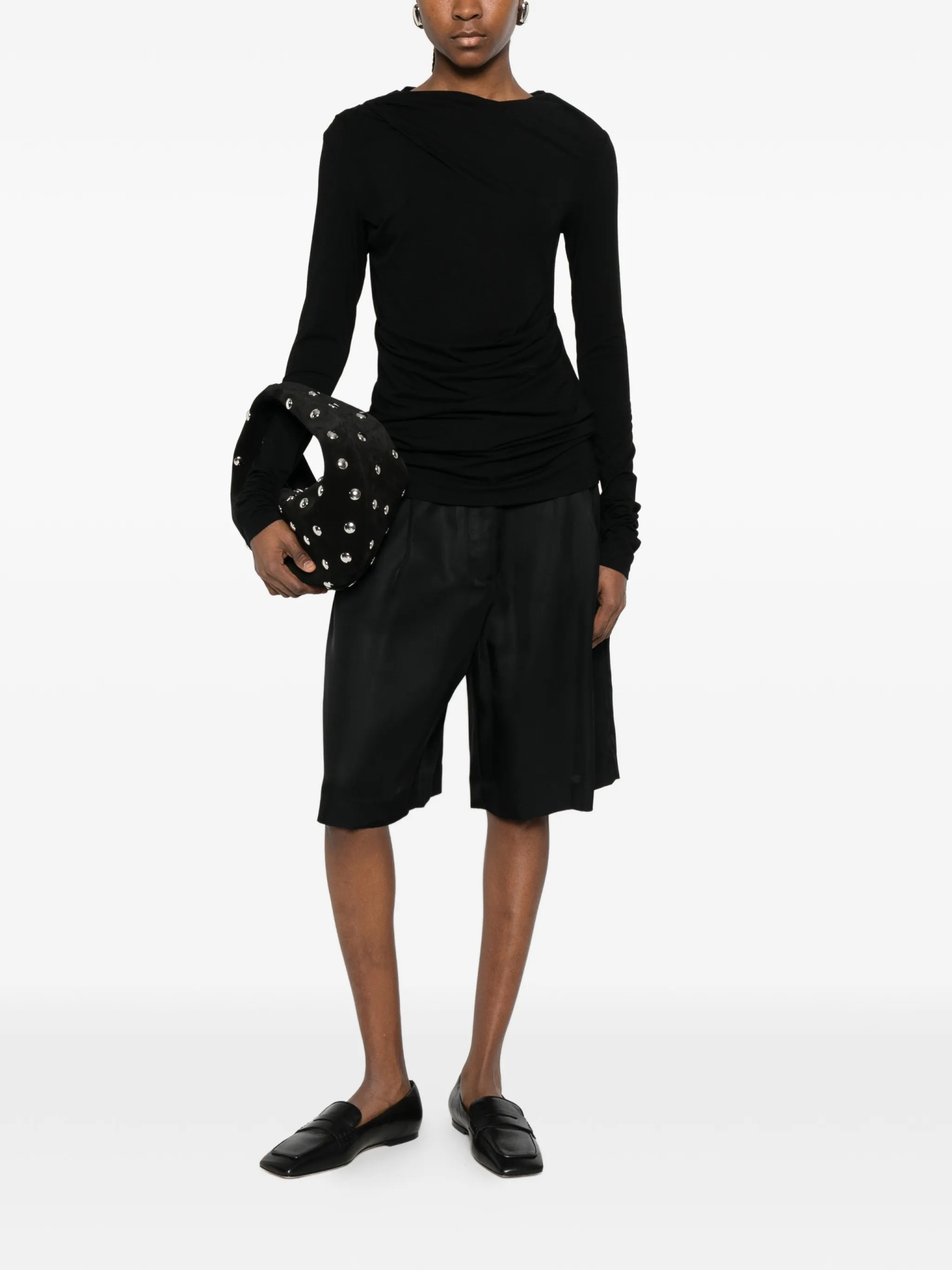 [Entire Studios] T-shirts Long Sleeve SS26 ESSS26TO02243BLACK
