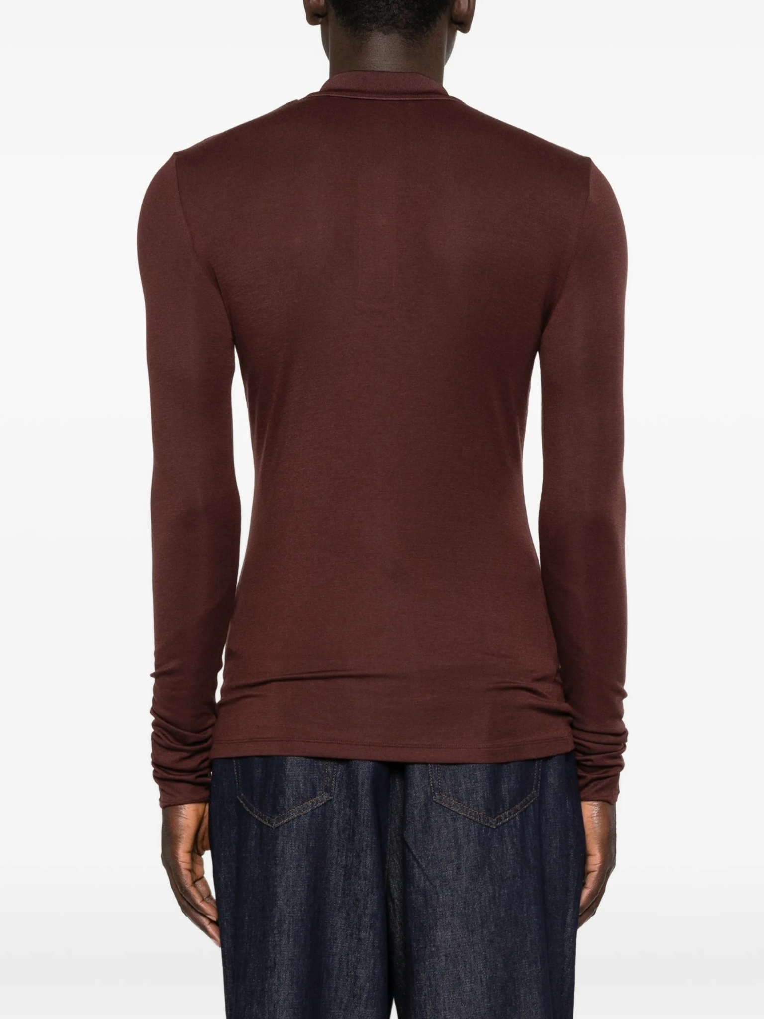 [Entire Studios] T-shirts Long Sleeve SS26 ESSS26PO01241SADDLEWOOD