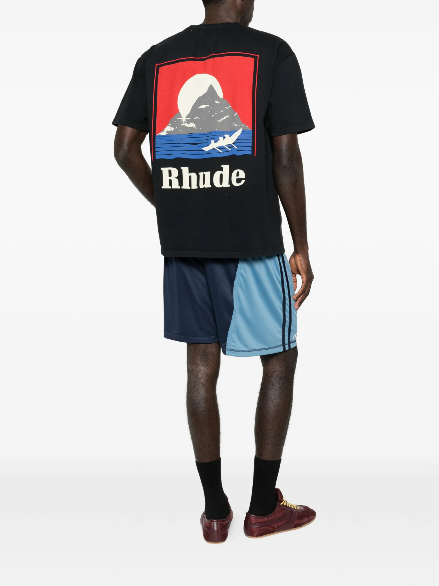 [Rhude] T-shirts Short Sleeve SS26 RHPS26TT180126011BLACK
