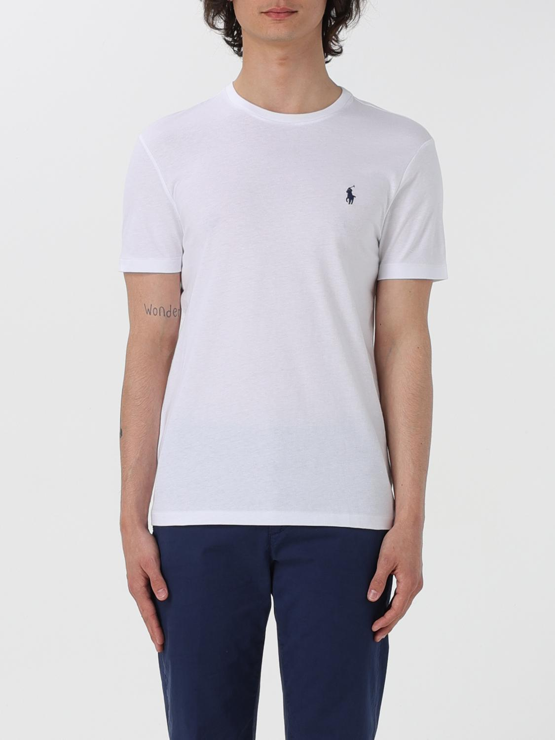 [Polo Ralph Lauren] T-shirts Short Sleeve SS26 710680785003 WHITE
