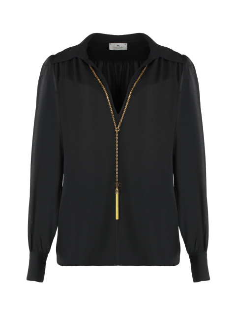 [ELISABETTA FRANCHI] Blouse FW25 CA13357E2_110