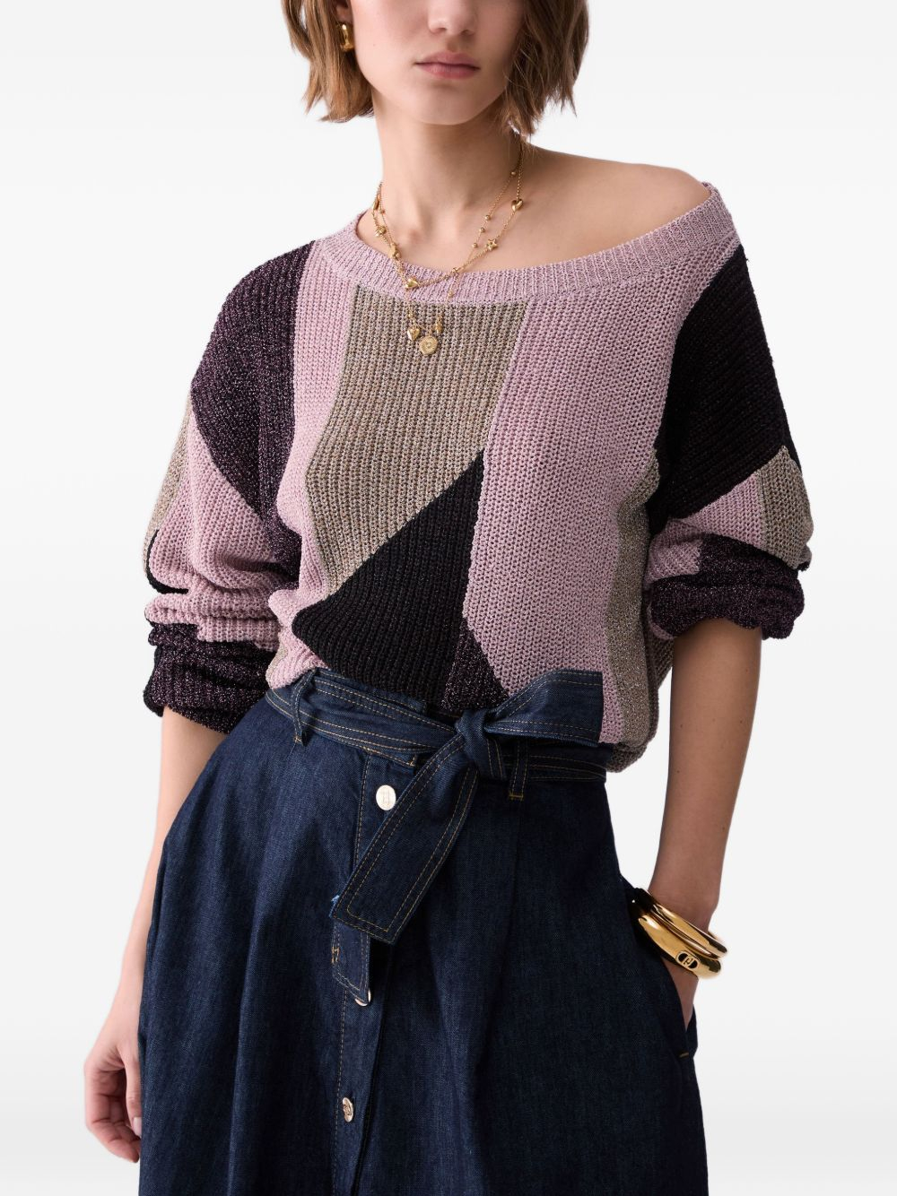[Liu Jo] Knitwear FW26 WF6046 MS92P L9193