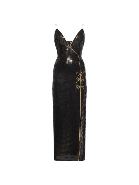 [Alessandra Rich] Sleeveless dress FW26 FABX4397 F4879 0900
