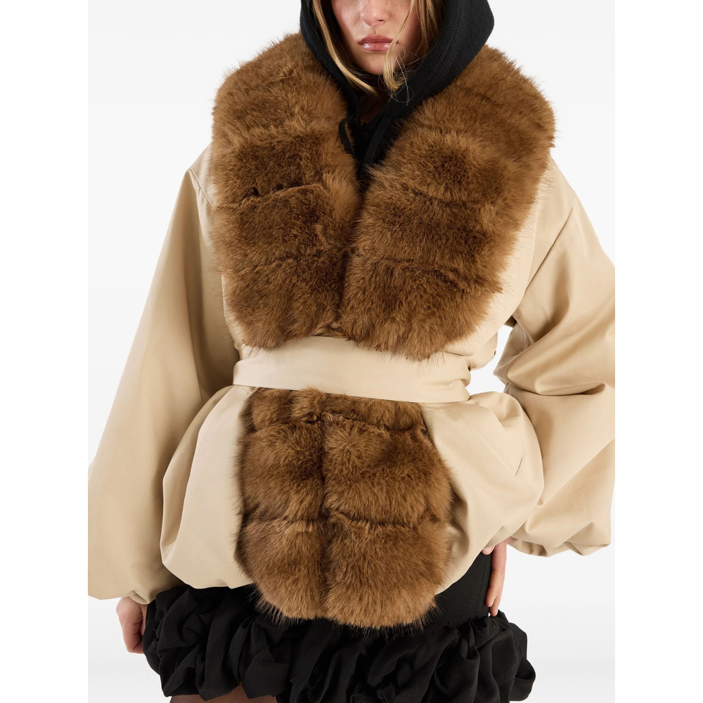 [ROTATE] Leather Jacket FW26 115145532 FAUX FUR 532