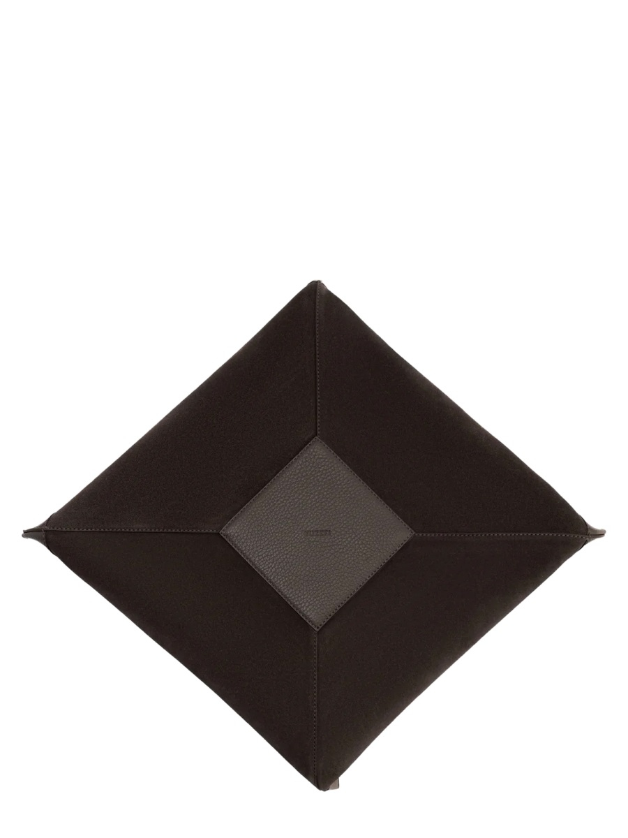 [YUZEFI] Shoulder bag FW26 WONTON-SUEDE_GANACHE