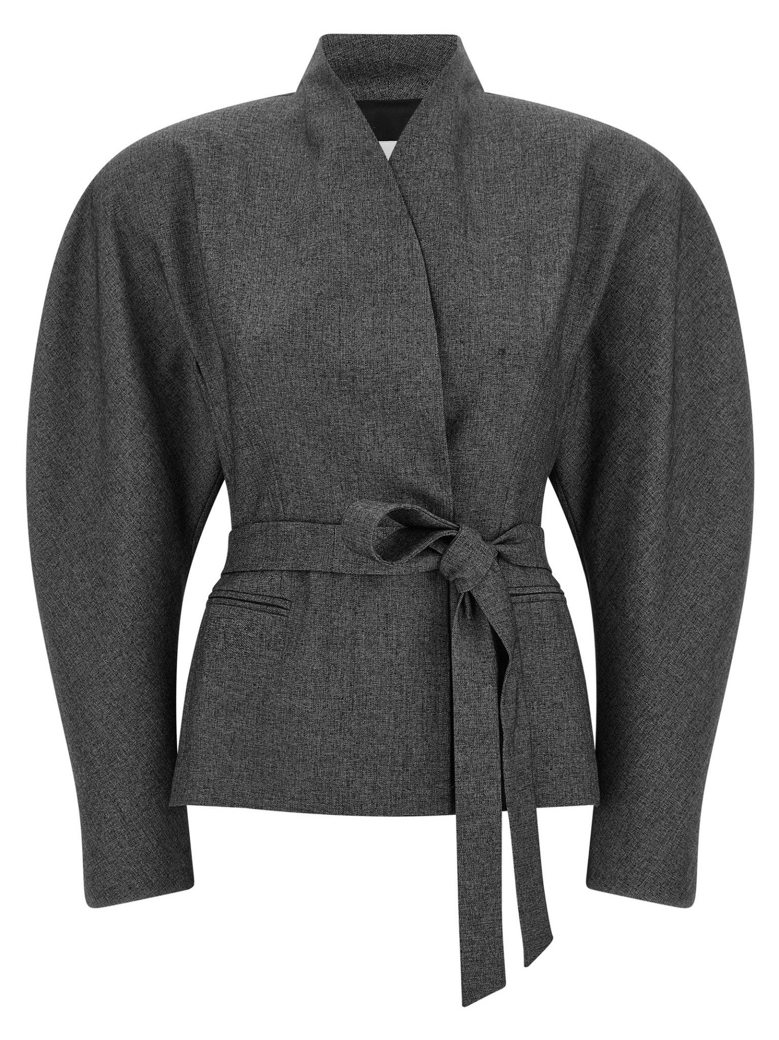 [THE ANDAMANE] Blazer FW26 T203064BTNP269GREYBLACK