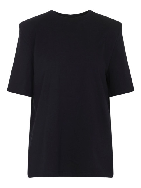 [THE FRANKIE SHOP] T-shirts Short Sleeve FW26 TSFS21180100BLACK