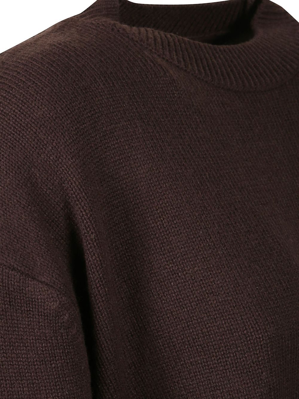 [THE FRANKIE SHOP] Knitwear FW26 KNFS21174201DARKBROWN