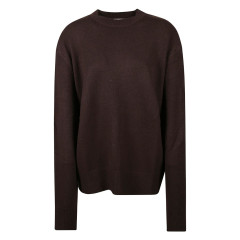 [THE FRANKIE SHOP] Knitwear FW26 KNFS21174201DARKBROWN