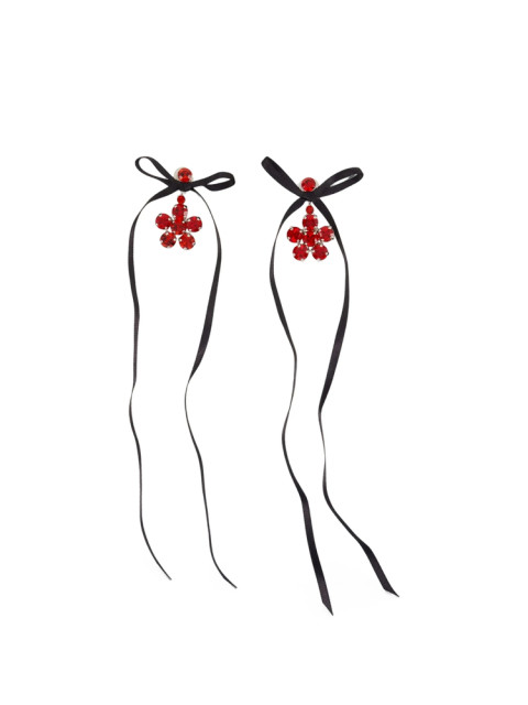 [Simone Rocha] Earring FW26 ERG611B 0907 REDBK