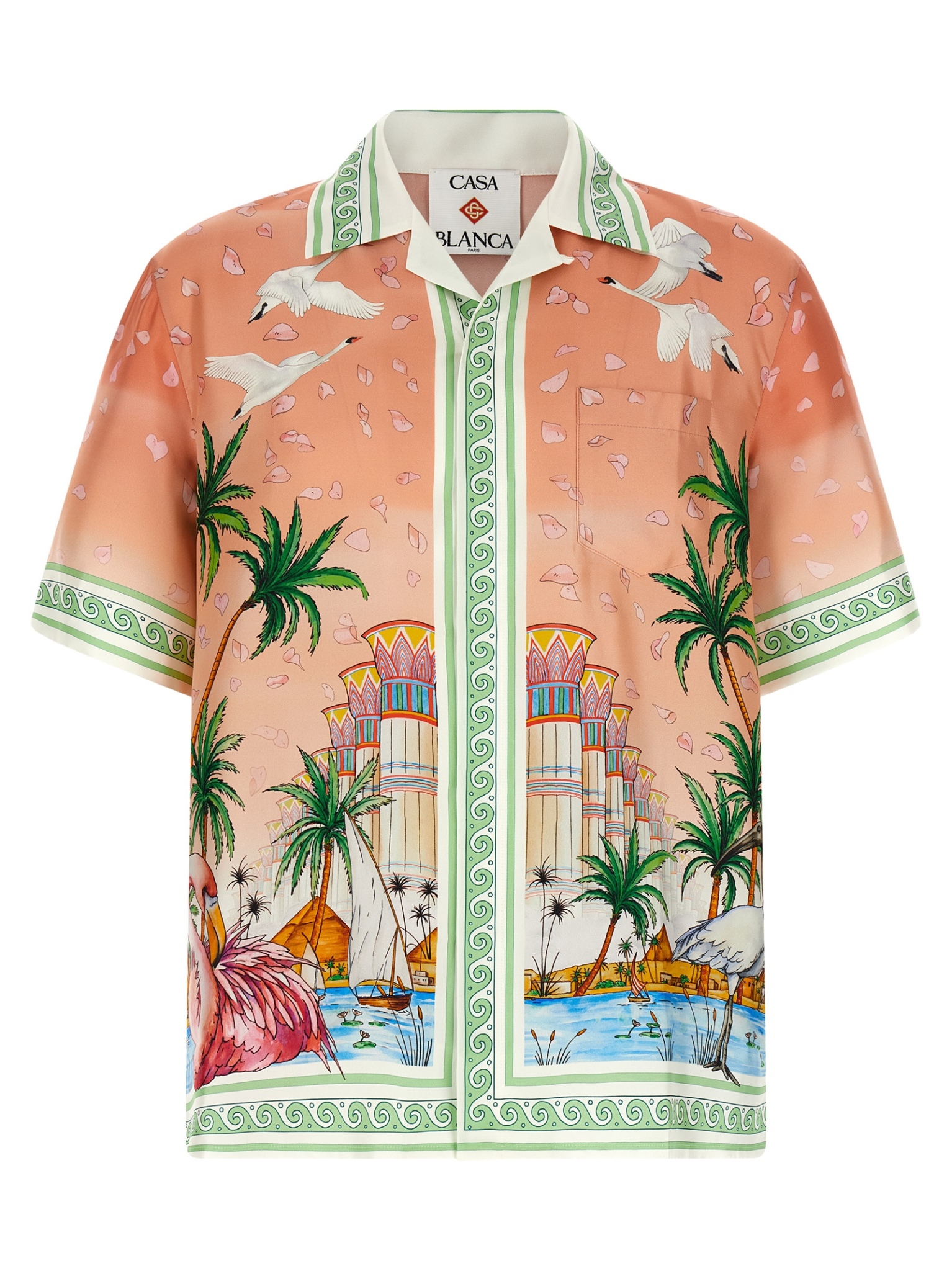 [Casablanca] Shirts Short Sleeve FW26 MPF26SH00306ETHEREAL