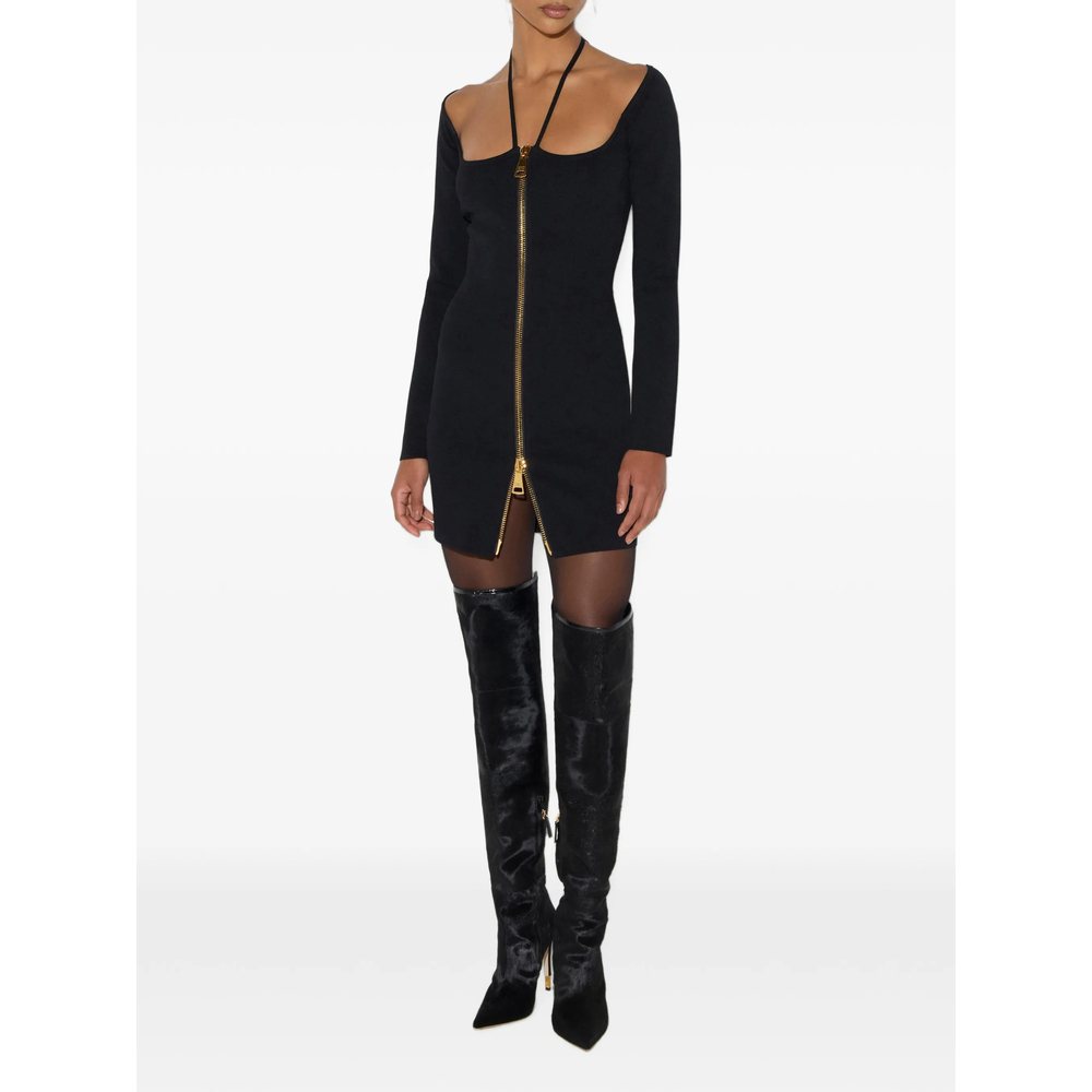 [ELISABETTA FRANCHI] Long sleeve dress FW26 AM06B66E2  110