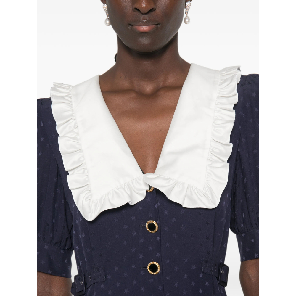 [Alessandra Rich] Short sleeve dress FW26 FABX4390 F4853 1844